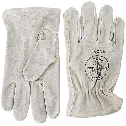 Klein Tools Cowhide Work Gloves Medium 40021 from Klein Tools