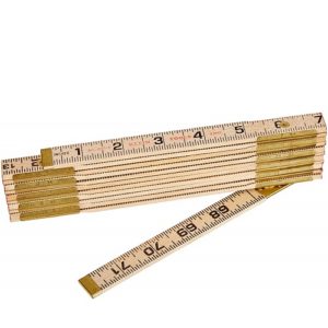 Klein Tools 901-6 - Wood Folding Rule, Outside Reading